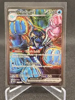 Pokemon TCG - Palafin ex 151/131 - Prismatic Evolutions #151 Special Rare Holo - Image 1