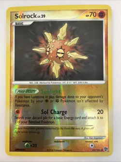Pokemon TCG Solrock 85/106 Great Encounters Reverse Holo NM - Image 1