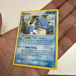 BLASTOISE 14/100 HOLO RARE CRYSTAL GUARDIANS POKEMON NEAR MINT - Image 3