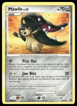 Pokemon Great Encounters #24/106 Mawile Rare - Image 1