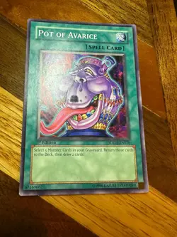 Pot of Avarice SDZW-EN026 1st Edition Common PL + BONUS - Image 1