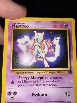 1999 Pokemon First Movie Set x4 LP WB Black Star Promo Card Full Set Excellent - Image 3