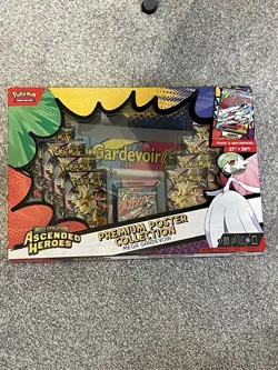 Pokemon TCG Ascended Heroes Premium Poster Collection Mega Gardevoir Box - Image 1