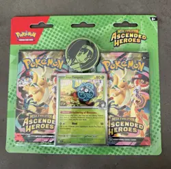 Pokemon TCG Ascended Heroes Erika's Tangela 2-Pack Blister |BRAND NEW SEALED - Image 1