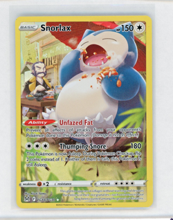 Pokemon Snorlax Ultra Rare SWSH11: Lost Origin Trainer Gallery TG10/TG30 NM - Image 1