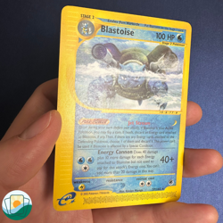 2002 Pokemon Expedition Base Set | Blastoise | Non Holo | #37/165 - Image 3