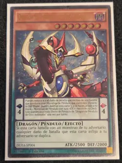 *Spanish* Odd-Eyes Pendulum Dragon - DUEA-EN004 - Ultimate Rare - 1st Ed LP - Image 1