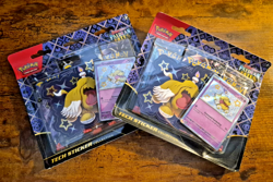 LOT of 2 Pokemon Paldean Fates Tech Sticker Booster Packs 6-PACKS 190301.10 - Image 1