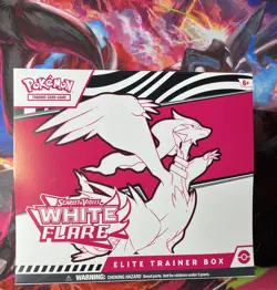 Pokemon TCG Scarlet & Violet White Flare Elite Trainer Box ETB Sealed New - Image 1