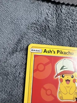 Ash's Pikachu SM109 Sun & Moon Black Star Promo Pokemon - Image 4