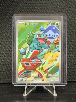 Pokemon First Partner Illustration Bulbasaur 037 Black Star Promo Series 1 Kanto - Image 1