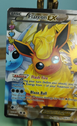 Pokemon Flareon EX (Full Art) RC28-32 Generations: Radiant Collection Holo TCG - Image 4