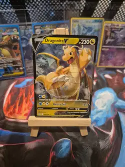 Dragonite V 049/078 Holo Pokemon GO Pokemon NM - Image 2