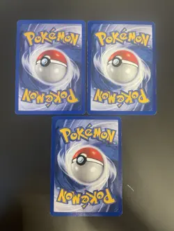 Pokemon Neo Genesis, 1st Edition, Excellent, Xatu Girafarig Chikorita - Image 2