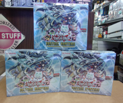 LOT OF (3) YU GI OH JUSTICE HUNTERS 1ST EDITION BOOSTER BOXES - Image 1