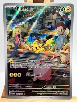 Pokemon TCG - S&V 151 - 173/165 Pikachu - Illustration Rare - NM/M - Image 1
