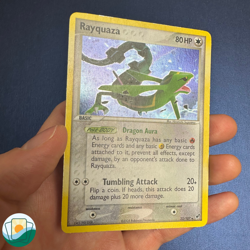 2005 Pokemon EX Deoxys | Rayquaza | Holo | #22/107 - Image 3