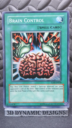 | Yugioh Brain Control TLM-EN038 Super Rare The Lost Millennium MP/HP 🔥 | - Image 1