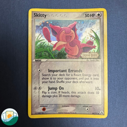 2006 Pokemon EX Legend Maker | Skitty | Reverse Holo | Stamped | #64/92 - Image 1