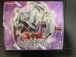 Yugioh Gladiator's Assault 1st Edition Booster Box 24 Pack Factory Sealed 104141 - Image 1