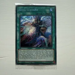 Soul Servant LDS3-EN095 Secret Rare Limited Edition YuGiOh - Image 1