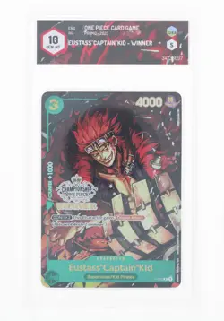 One Piece Card Game - Eustass Kid Winner P-003 - GRAAD 10 ENG 2023 - Image 1