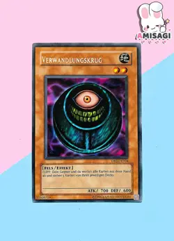 Yu-Gi-Oh! - Verwandlungskrug DB2-DE104 Karte Trading Card TCG MISPRINT - Image 1