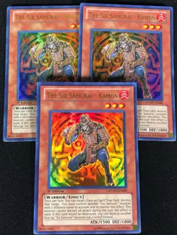 Yugioh The Six Samurai Kamon RYMP-EN089 1st Ultra x3 (LP) - Image 1