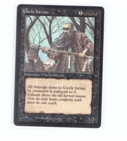 MTG - Uncle Istvan - The Dark (NEVER PLAYED) - Image 1