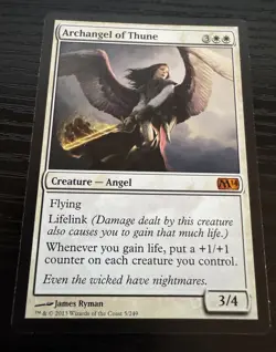 Archangel of Thune - M14 2014 Magic the Gathering MTG - Image 1