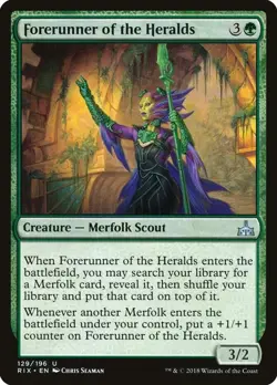 Forerunner of the Heralds - Rivals of Ixalan (RIX) MTG NM - Image 1