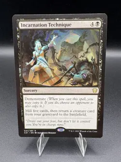 MTG - INCARNATION TECHNIQUE - Commander 2021 (R) - Image 1
