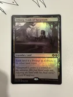Magic The Gathering Urborg Tomb of Yawgmoth Ultimate Masters Foil Near Mint - Image 1