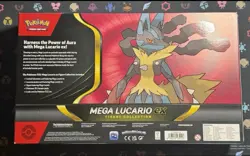 Pokemon TCG Mega Lucario ex Premium Figure Collection Box Factory Sealed - Image 2