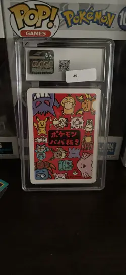 Pikachu CGC 9.5 Pokemon JAPAN 2019 POKEMON Playing Cards OLD Japanese - Image 2