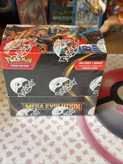 Pokemon TCG: Mega Evolution Factory Sealed Enhanced Booster Box - Image 1