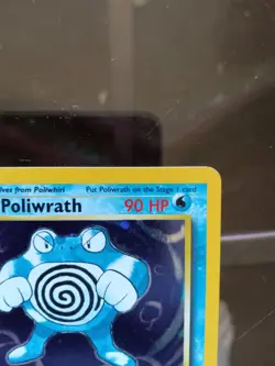 Poliwrath 15/130 Holo Rare Base Set 2 Pokemon Card - Image 3