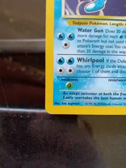 Poliwrath 15/130 Holo Rare Base Set 2 Pokemon Card - Image 4