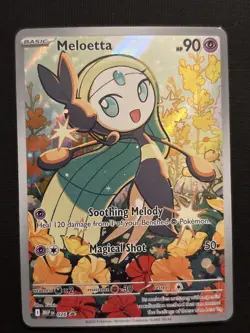 Pokemon TCG Meloetta 026 Black Star Promo Mega Evolution - Image 1
