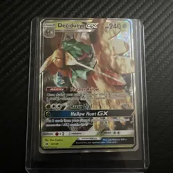 Pokemon Decidueye GX Ultra Rare SM Base Set 12/149 NM - Image 1