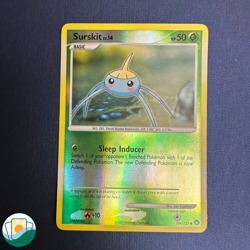 2007 Pokemon Mysterious Treasures | Surskit LV.14 | Reverse Holo | #104/123 - Image 1
