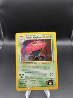 2000 Erika's Vileplume #5/132 Holo Rare Pokemon Gym Heroes Vintage WOTC - Image 1
