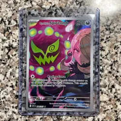 Pokemon TCG Cynthia's Spiritomb 244/217 Illustration Rare Ascended Heroes NM - Image 1