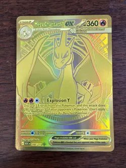Mega Charizard Y EX- 294/217 [Mega Hyper Rare] - Pokemon Ascended Heroes - Image 1