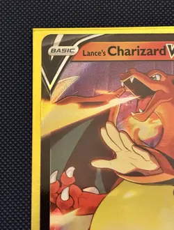 Lance’s Charizard V SWSH133 - NM - Pokemon TCG Celebrations Black Star Promo - Image 3