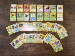 Pokemon Original Jungle Complete Non Holo set 17-64 MP/LP - Image 1