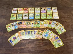 Pokemon Original Jungle Complete Non Holo set 17-64 MP/LP - Image 2