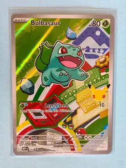 Pokemon TCG First Partner Illustration Collection Series 1 Kanto GEN 1 Starters - Image 3