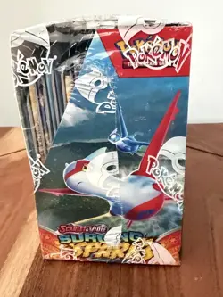 Pokemon Scarlet & Violet Surging Sparks Booster Box Pikachu & Latias - Image 2