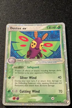 Pokemon EX LEGEND MAKER - #86/92 Dustox ex - Ultra Rare Holo - ENG - Damaged - Image 4